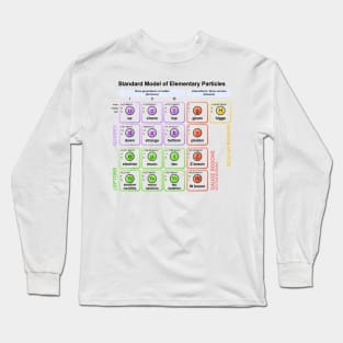 Particles Standard Model T-Shirt Higgs Boson Physics Teacher Long Sleeve T-Shirt